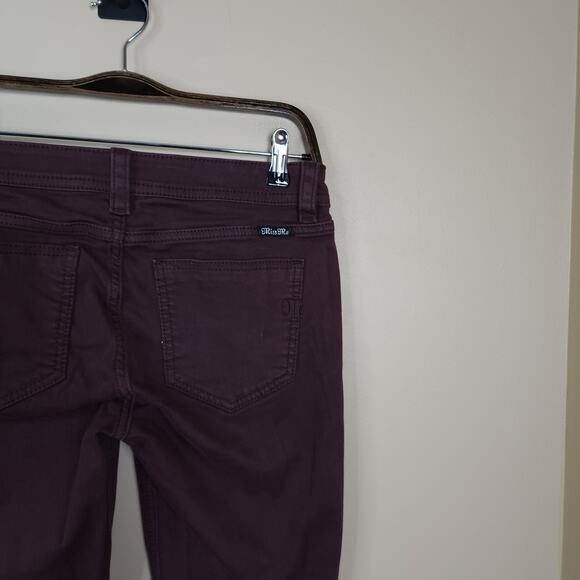 Miss Me Mid Rise Skinny Jeans in Dark Wine Size 28 - Picture 7 of 10